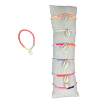 Lot de 35 Bracelets coquillage cauri
